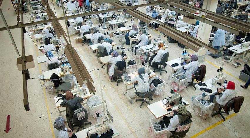 Textile factory, Jordan